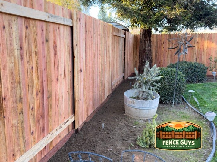 Bakersfield fence installation project photo 52